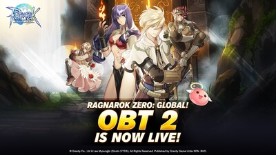 2nd Open Beta Test for PC MMORPG Ragnarok Zero: Global