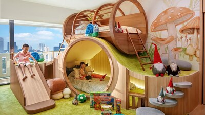 The Gnome's Burrow Family Room at PARKROYAL COLLECTION Marina Bay, Singapore