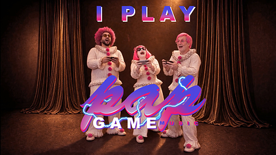 Official artwork from the music video "I Play PAPmusic Game", the new single by Italian artist LeiKiè and the second musical chapter introducing PAPgame, the upcoming first-person video game set in the PAPmusic World.