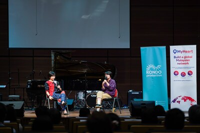 Senior Lecturer of Faculty of Music, Universiti Teknologi MARA (UiTM), Associate Professor Dr. Yeoh Pei- Ann and Magdalene Ho at Dewan Seri Budiman, UiTM during In Conversation with Magdalene Ho: Lecture-Recital on 17 July 2026