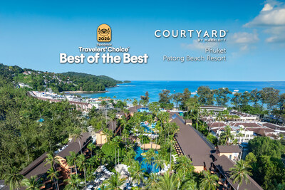 Courtyard by Marriott Phuket, Patong Beach Resort, One of the Top 15 Hotels in Thailand in the TripAdvisor Best of the Best Awards 2026!