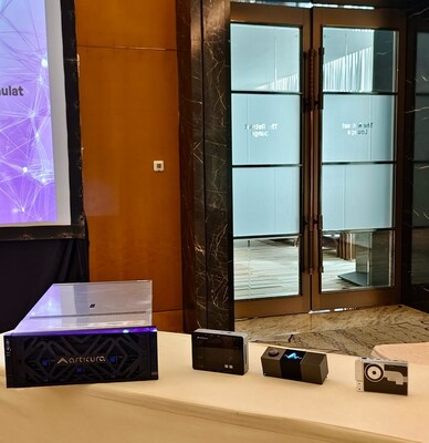 At the signing ceremony, Orbiva unveiled a series of products tailored specifically for the Articura project (PRNewsfoto/Home Control International Limited)