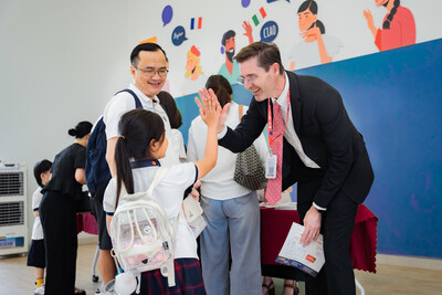 Students and families come together as Fairmont International School Vietnam begins a new chapter in Hanoi.