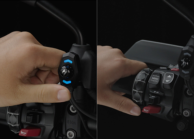 Two control paths: universal RLC3, or native BMW control via RLC CAN-X.