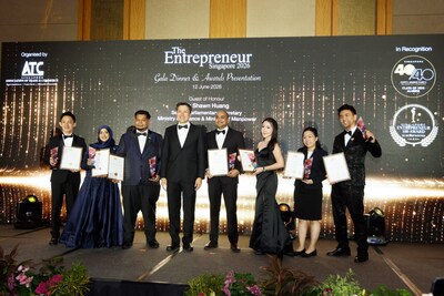 Winners of the Singapore 40 under 40 Business Leaders - Class of 2026