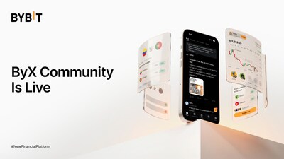 Bybit's ByX Evolves Beyond Content to Full Social Trading Hub with New Features (PRNewsfoto/Bybit)