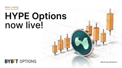Bybit to Launch HYPE-Margined Options, Expanding Derivatives Product Suite (PRNewsfoto/Bybit)