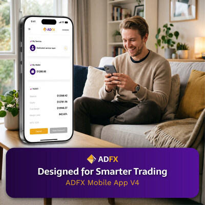 ADFX Mobile App V4 supports streamlined access to account management and client services. ADFX Mobile App V4 supports streamlined access to account management and client services.