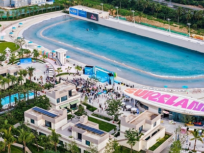 China Travel Zhulang Surf Park, Riyue Bay, Wanning City, Hainan Province, P.R.China