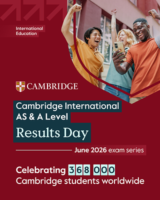 Cambridge International AS & A level Results Day