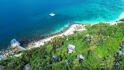 Fenjiezhou Island Scenic Area, Lingshui Li Autonomous County, Hainan Province, P.R.China