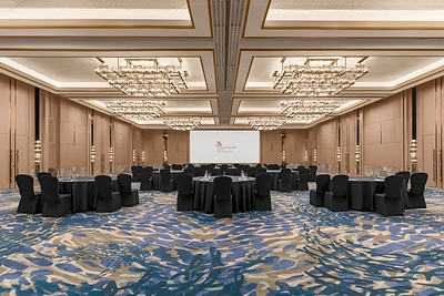 Merlin Grand Ballroom accommodating up to 650 guests 
