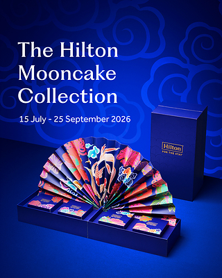 A gift exchanged, a table shared, a tradition carried forward, The Hilton Mooncake Collection celebrates the little rituals that make Mid-Autumn meaningful.