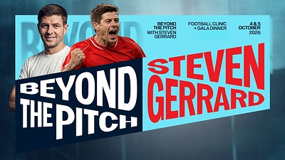 Catch football legend Steven Gerrard at Resorts World Sentosa 4 and 5 October 2026
