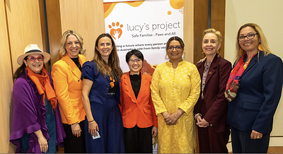 Lucy's Project and Petstock Foundation gather in Canberra