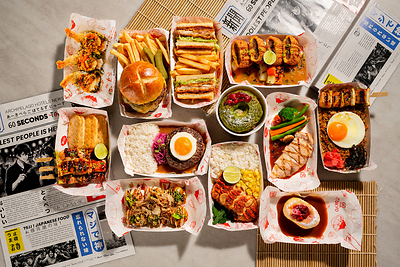 60 Seconds to Tokyo dishes