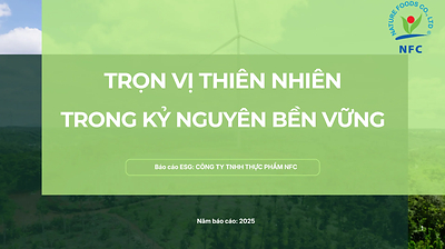 2025 ESG Report - Nurture by Nature in the Era of Sustainability