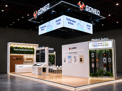 GONEO exhibition booth at IEE Indonesia