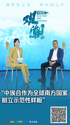 Real Time · Tide Watching | China-Egypt Cooperation Sets an Exemplary Model for the Global South — Interview with Tang Zhichao, Deputy Director of the Institute of West Asian and African Studies, Chinese Academy of Social Sciences
