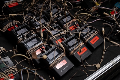 Around 70 percent of productions requiring wireless systems at the venue now use Spectera, with a typical setup involving around 15 wireless channels.