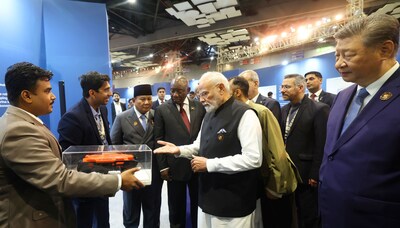 EyeROV at the BRICS Summit Exhibition (PRNewsfoto/EyeROV)