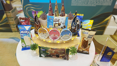 Yili's ice cream brand Cremo Yili's ice cream brand Cremo