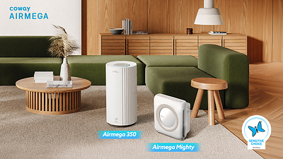 Sensitive Choice-Certified Coway Airmega Offers Trusted Relief for Spring Allergy Season