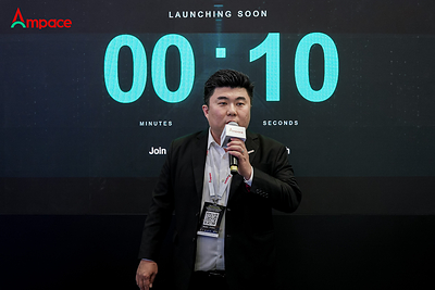 Ampace launches its AIDC Battery Solutions White Paper at Data Center World Asia 2026. Ampace launches its AIDC Battery Solutions White Paper at Data Center World Asia 2026.