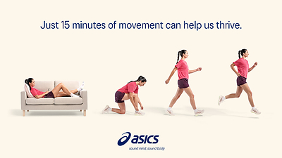 Just 15 minutes of movement can help lift our mental state