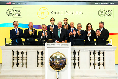 Arcos Dorados Holdings at the NYSE September 30