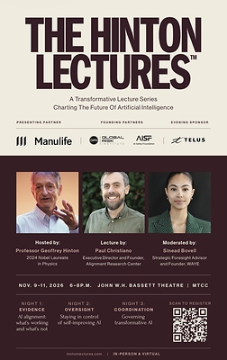 Hinton Lectures Poster