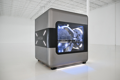 In July 2026, AMPERA unveiled the first full-scale, 3D-printed nuclear reactor module. The spherical monolithic gyroid core is 3D printed with silicon carbide and designed for up to 30 years of life without refueling. In July 2026, AMPERA unveiled the first full-scale, 3D-printed nuclear reactor module. The spherical monolithic gyroid core is 3D printed with silicon carbide and designed for up to 30 years of life without refueling.