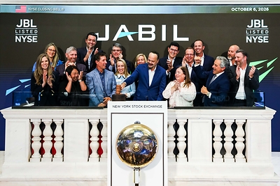 Jabil at the NYSE on October 6
