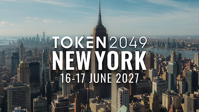 TOKEN2049 New York takes place on 16–17 June 2027