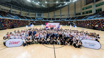 The “NBA Cares × Sands Cares Community Impact Week 2026” took place over five days, from October 7 to 11. The inaugural event, “Youth Day,” kicked off on October 7 at the Macao East Asian Games Dome, attracting 300 participants.