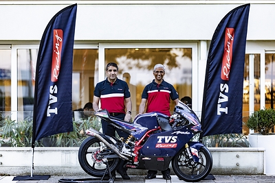 Image L-R - Mr. Vimal Sumbly, Head – Premium Business, TVS Motor Company & Mr. R.Babu, SVP, R&D, TVS Motor Company