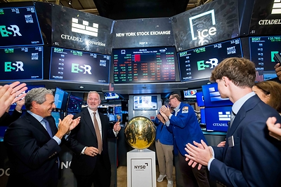 BSR REIT rings first trade bell