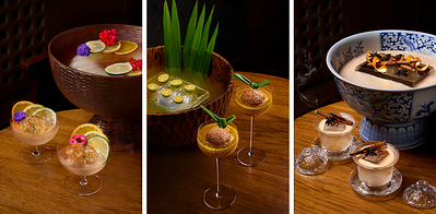 The New Punch Collection (L-R): Blooming Flower, The Silk Road, The Night Market The New Punch Collection (L-R): Blooming Flower, The Silk Road, The Night Market