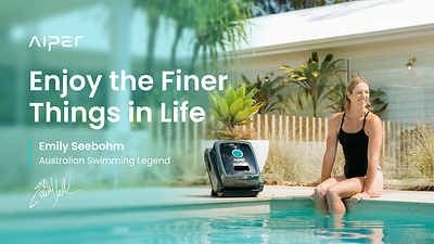 Australian swimming legend Emily Seebohm embraces more time at home as Aiper’s Brand Partner