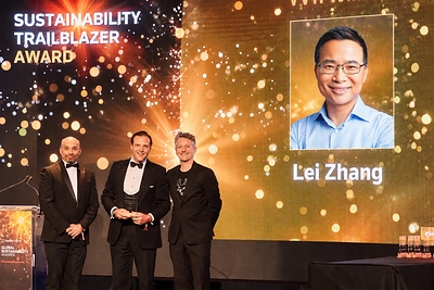 Envision Founder and CEO Lei Zhang Named Sustainability Trailblazer at Reuters Global Sustainability Awards 2026 Envision Founder and CEO Lei Zhang Named Sustainability Trailblazer at Reuters Global Sustainability Awards 2026