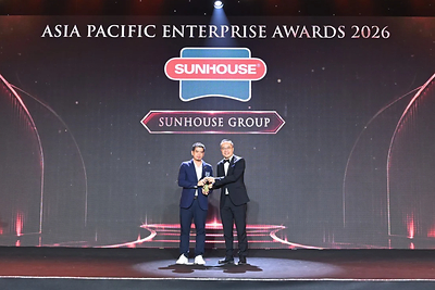 SUNHOUSE – The only home appliance brand to win the Asia Corporate Excellence Award 2026