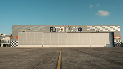 FL Technics Indonesia's latest hangar in Denpasar, Bali, Indonesia. With a size of 17.000 m², it can accommodate up to 5 narrow-body aircraft simultaneously and has just received its EASA certificate