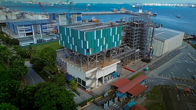 Project pilot site at RExus’s 9.9 MW waste-to-energy plant for renewable electricity generation