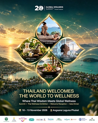 Thailand’s rich wellness traditions, natural resources and modern services come together to offer meaningful travel experiences centred on health, balance and restoration. Through participation in Global Wellness Summit 2026, TAT aims to connect these strengths with international markets and reinforce Thailand’s position as a leading destination for health and healing.