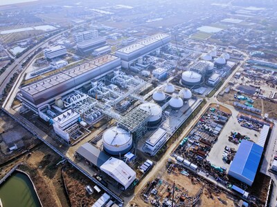 World's Largest CAES Station in Jiangsu with Shanghai Electric Equipment (PRNewsfoto/Shanghai Electric)