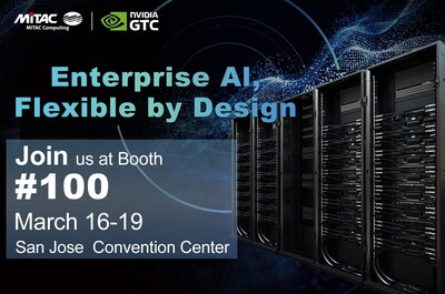 MiTAC Accelerates Next-Gen AI with Turnkey Solutions and Flexible NVIDIA MGX at NVIDIA GTC 2026