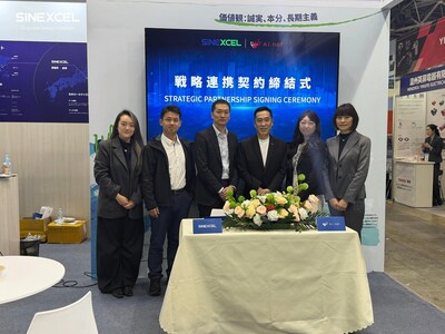 SINEXCELとAI.netがスマートエネルギーウィークで戦略的パートナーシップを締結、日本の大規模エネルギー転換を加速 (PRNewsfoto/SINEXCEL)