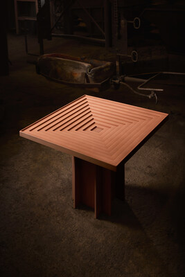 One of Four Unique Pollinator Baths Cast in Kohler's Historic Foundry 