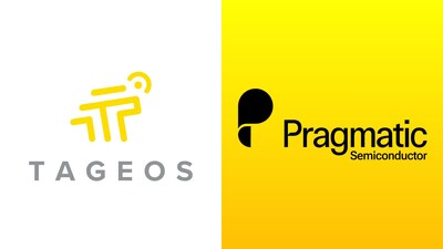 Pragmatic Semiconductor Ltd and Tageos Logos