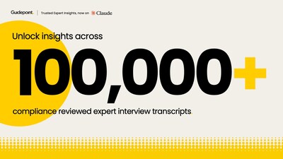 Expert insights from 100k transcripts now available in Claude. 